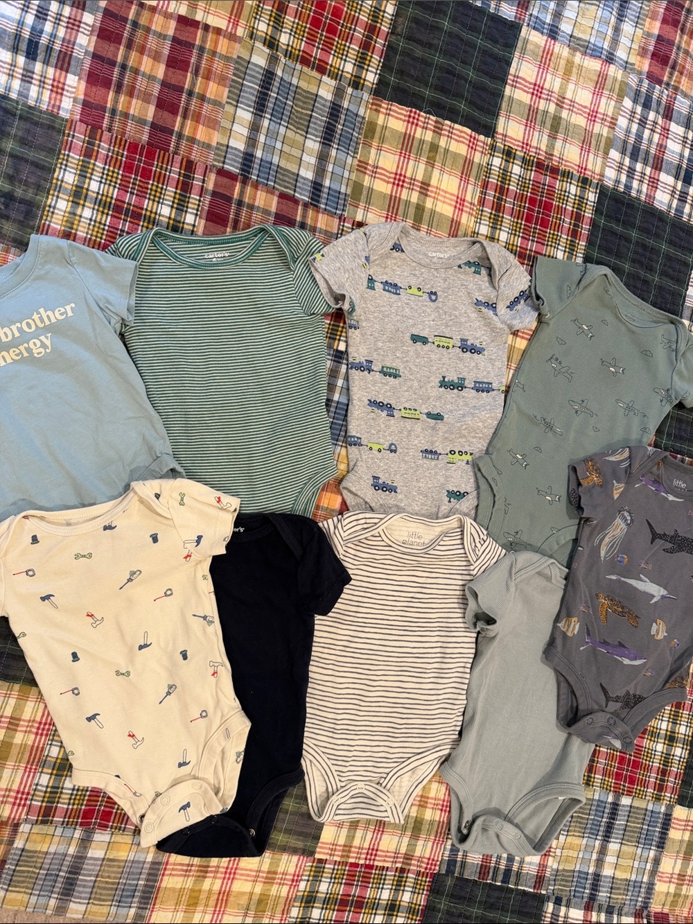 6 month body suits baby boy